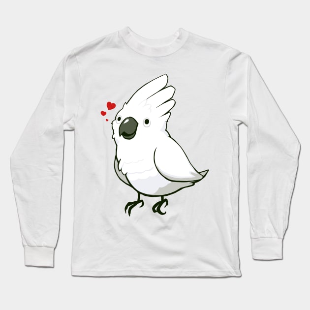 Cockatoo2 Long Sleeve T-Shirt by Shemii